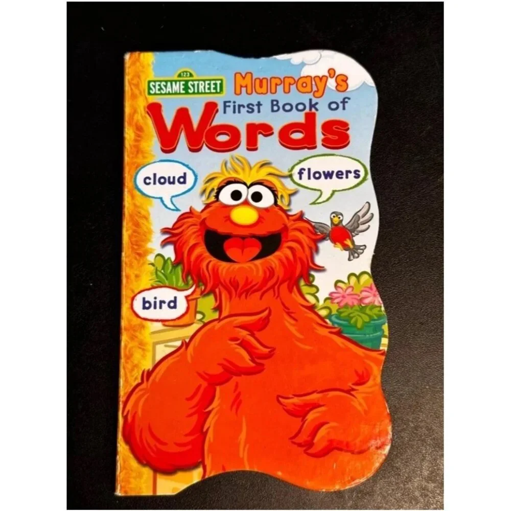 Sesame Street Murray's First Book of Words Big Bird’s First Book‎ Of Letters Lot